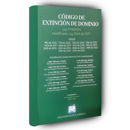 Código de extinción de dominio