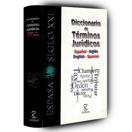 Dicionario de terminos juridicos español - ingles