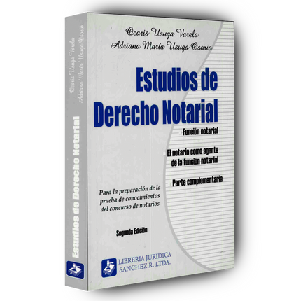 Estudios de derecho notarial función notarial