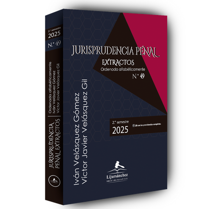 Jurisprudencia penal - Extractos - 2º semestre 2025