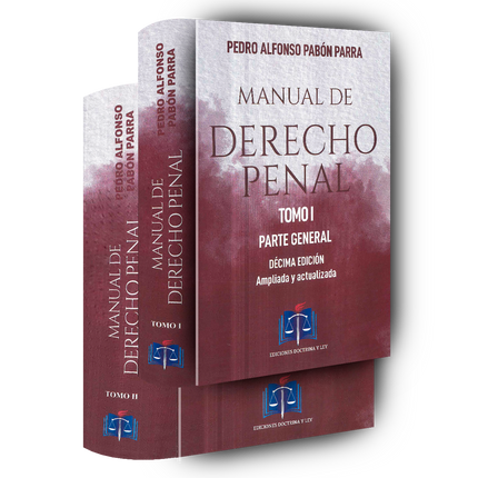 Manual de derecho penal. Parte general y especial. 2 Tomos