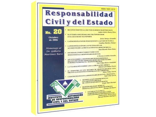Responsabilidad civil y del estado Nº 20