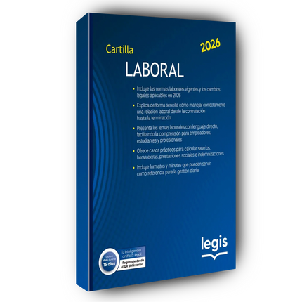 Cartilla laboral 2026 Libro edición 40