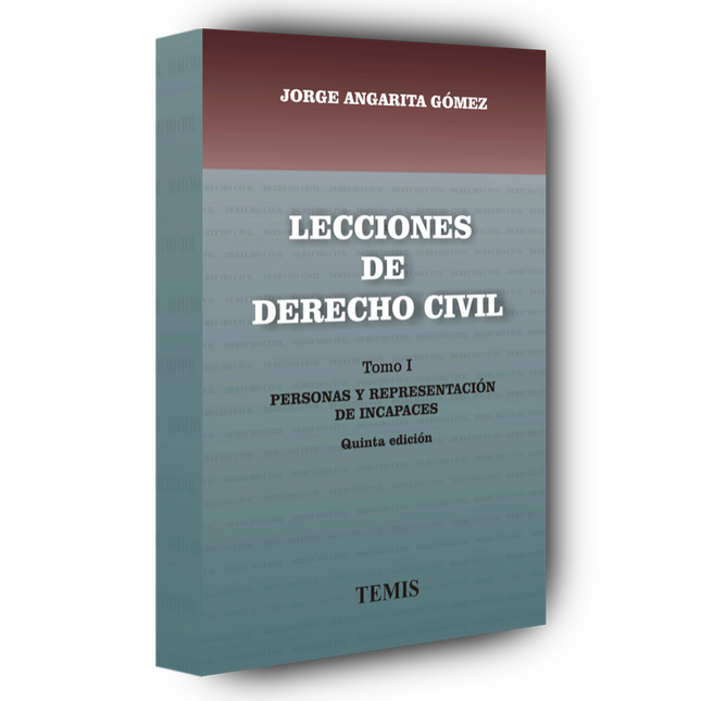 Lecciones de derecho civil Tomo I Personas y representación de incapaces