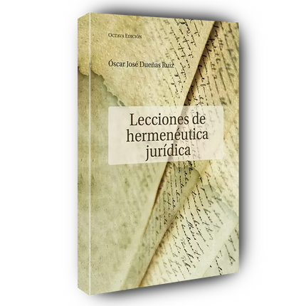 Lecciones de hermenéutica jurídica