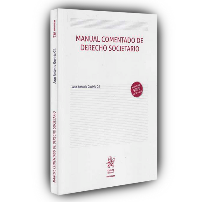 Manual comentado de derecho societario