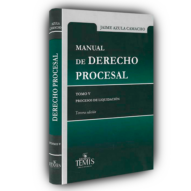 Manual de derecho procesal, tomo V