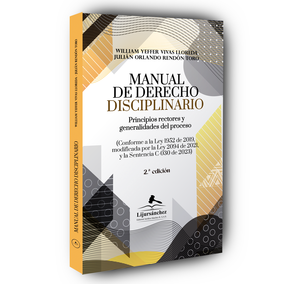 Manual de derecho disciplinario