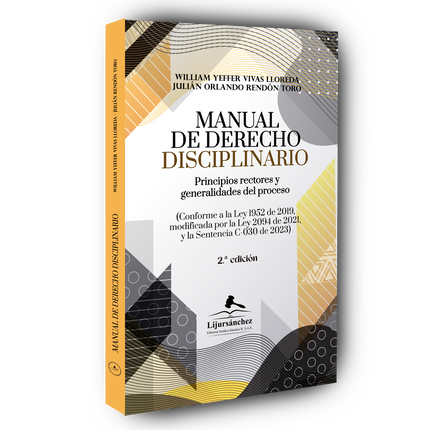 Manual de derecho disciplinario