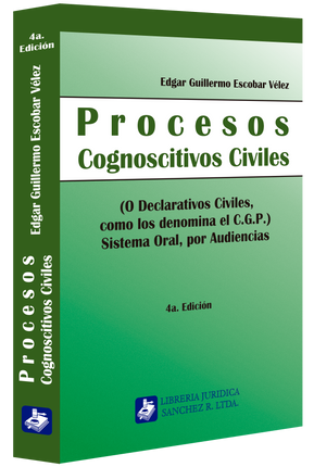 Procesos cognoscitivos civiles (o declarativos civiles, como los de denomina el C.G.P) sistema oral, por audiencias