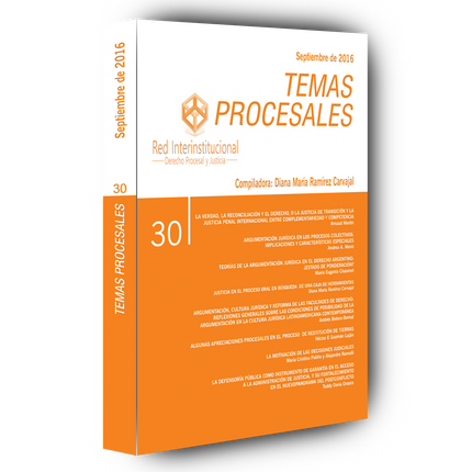 Temas procesales N.° 30 Septiembre de 2016