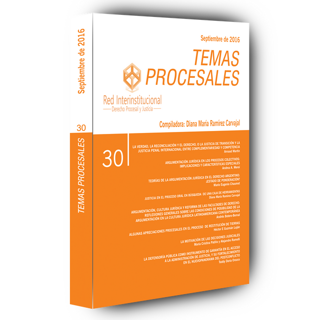 Temas procesales N.° 30 Septiembre de 2016