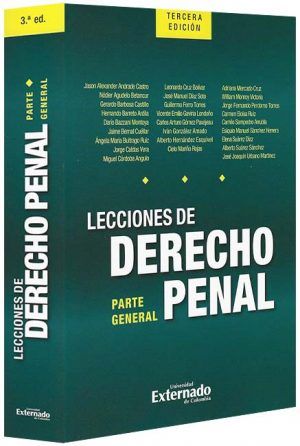 lecciones de derecho penal parte general 3 edicion libros jurídicos, lijursanchez, juridica sanchez