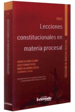 Lecciones constitucionales en materia procesal. Tomo II-libros-jurídicos-lijursanchez-juridica-sanchez